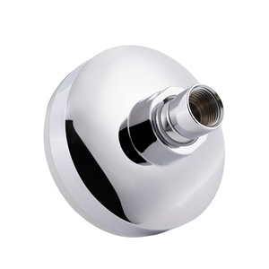 <strong>Eco</strong>-Friendly 1-<strong>Spray</strong> Patterns Wall Mounted Fixed <strong>Shower</strong> <strong>Head</strong> 4.0 In. ABS Water-Saving Durable Chrome for Bathroom - Product Image 4