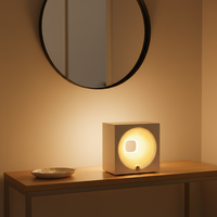 Nouveauté chinoise USB LED lampe de table avec gradateur corps en plastique Portable pour décor de chambre