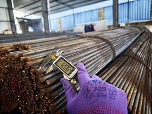 Sıcak haddelenmiş karbon çelik çubuk <span class=keywords><strong>ASTM</strong></span> Q195 Q235 Q345 A36 katı yuvarlak demir inşaat çelik çubuk karbon çelik kütük hızlı kargo - Product Image 5