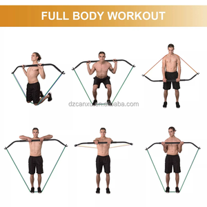 Équipement de gymnastique à domicile multifonctionnel avec <span class=keywords><strong>Gorilla</strong></span> Bow Workout Squat Gym Squat Resistance Band Bandes d'exercice pour le fitness - Product Image 6