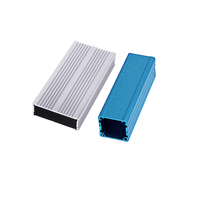 Boîtier de projet en aluminium, boîtier électronique, boîtier CNC, boîtier personnalisé pour carte de circuit imprimé, boîtier de projet en aluminium extrudé anodisé