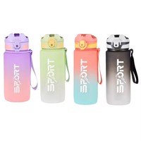 Grande cruche en plastique Tritan unisexe sans BPA étanche pour les sports d'extérieur.