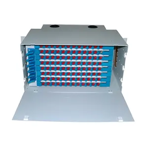 12 24 36 48 72 96 144 Cores 4U Rack mounted otb Fiber Optic Terminal Box Fiber Optic Patch Panel ODF