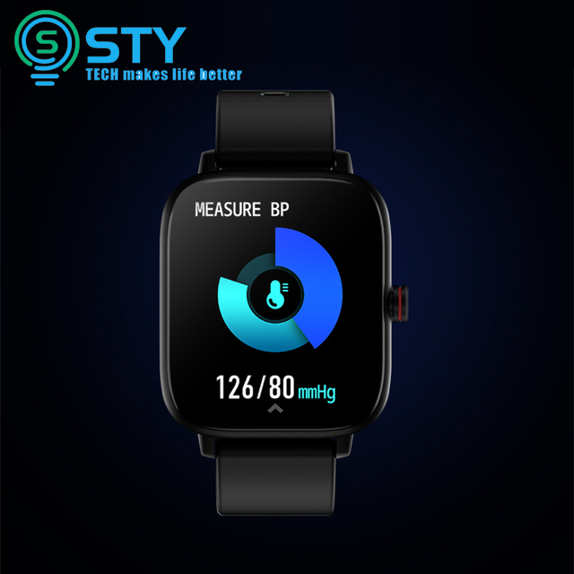 Touch Screen Smart Watches Reloj Inteligente Blood Pressure Waterproof Smart Watch for Men Women Smartwatch Ip67
