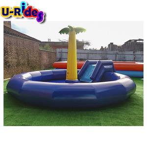 <span class=keywords><strong>Piscine</strong></span> gonflable hermétique bleue personnalisée avec conception d'arbre <span class=keywords><strong>pour</strong></span> les loisirs en plein air/fêtes d'arrière-cour/relaxation à la plage - Product Image 2