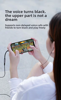 Adaptateur de prise casque USB-C à 3.5mm Conversion audio de décodage analogique DAC pour téléphones mobiles avec cordon de raccordement pour ordinateur portable à sortie cc