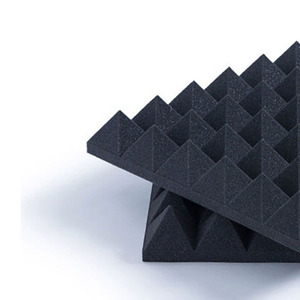 Panneau acoustique en <span class=keywords><strong>polyester</strong></span> à absorption de bruit, 24 pièces, noir, <span class=keywords><strong>mousse</strong></span> insonorisante - Product Image 3