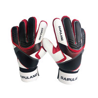 Gants de football antidérapants en latex à prix d'usine, gants de gardien de but