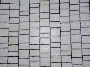 SH STONE <span class=keywords><strong>Mosaico</strong></span> di Lusso in Pietra Calcarea Beige Myra Levigata con Design a Rete per Rivestimenti di Pareti in Hotel, Piscine e Spa - Product Image 2