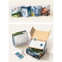 Boîte d'expédition personnalisée avec logo personnalisé Emballage cosmétique ondulé Bande détachable Boîte d'expédition express Boîtes d'emballage papier pour vêtements