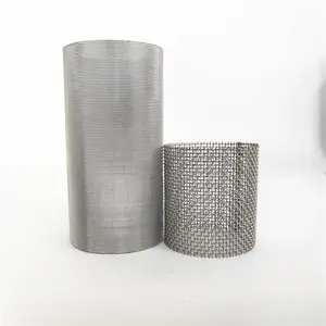 40 Mesh 304 Stainless Steel Round Filter Mesh Tube