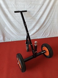 Capacité de charge de chariot de remorque de bateau, déménageur de remorque en acier au carbone avec hauteur et crochet réglables, pneus pneumatiques, roue universelle - Product Image 6