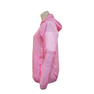 Venta caliente de las mujeres <span class=keywords><strong>anorak</strong></span> impermeable rompevientos con capucha chaqueta - Product Image 2