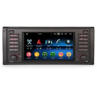 Erisin ES5539B, el Más Vendido, Android 16.0 IPS DAB DSP 4G, Reproductor Estéreo para Auto con CarPlay Inalámbrico para BMW Serie 5 E39 M5, GPS, Reproductor de DVD para Auto