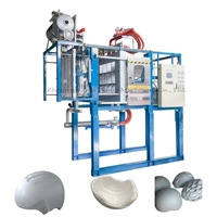 Machine de moulage automatique de formes en EPS Guiju PLC, homologuée CE, équipement d'emballage de boîtes en mousse EPS avec pompe à chaleur à vapeur et moteur
