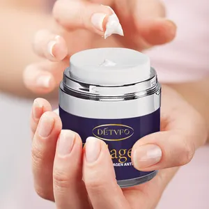 Crème faciale Anti-rides Marine <span class=keywords><strong>au</strong></span> collagène, crème de jour hydratante lissante pour raffermir et tonifier à l'aloe Vera crème pour le visage - Product Image 3