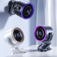 Ventilador de mesa con clip, oscilante, de pared, con pantalla digital, motor sin escobillas de 3600mAh, 100 velocidades, gran potencia de viento, ¡Oferta de fábrica!
