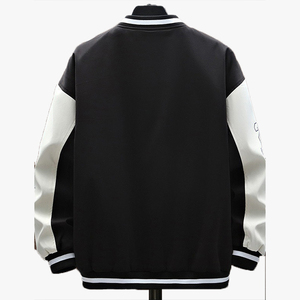 Chaqueta de Béisbol para Hombre, Estilo Casual y Holgado, a la Moda, para Adolescentes y Estudiantes, Estilo Universitario, para Primavera y Otoño - Product Image 2