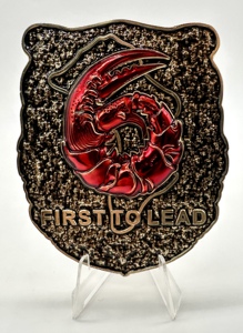 Moneda de metal esmaltada con textura de dinero ficticio, tipo moneda de desafío temática, coleccionable de cine, artesanía, marcapáginas y adorno, al por mayor - Product Image 4