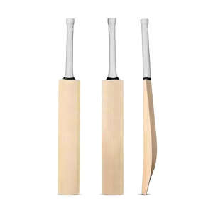 Bâton de cricket en bois d'inglais personnalisé pour l'entraînement sportif, simple, en bois, avec poignée en bois, pour les joueurs d'équipe, raquettes de tennis - Product Image 1
