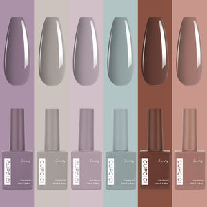 बिन सर्वश्रेष्ठ गुणवत्ता <span class=keywords><strong>Uv</strong></span> नाखून पॉलिश मिटी ग्रे रंग जेल पॉलिश 6 pcs/सेट किट - Product Image 4