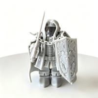 Figurine d'action en résine PVC imprimée en 3D, modèle de dessin animé personnalisé OEM, figurines de collection en vinyle sur mesure