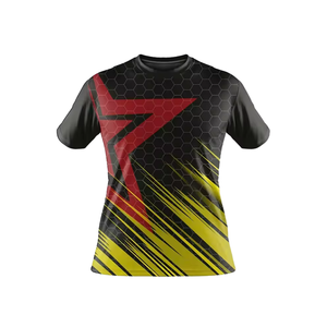 Kualitas tinggi 100% poliester kain sublimasi bernapas cepat kering kosong seragam tenis latihan Jersey tenis - Product Image 2
