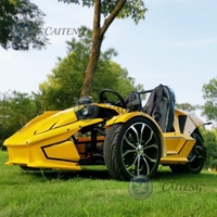 Caiteng Dune Buggy Économique Essence/Électrique 3 Roues Jeep Kart Homologué Route Transmission Automatique 120 Km/h Alimenté par Batterie