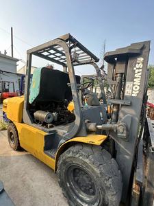 Komatsu Fd30 3 Ton Diesel <b>Forklift</b> Used Retail Restaurant Industries 4WD Rough Terrain Optional Engine Operations Solid Tire - Product Image 3
