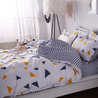 Ensemble de draps imprimés personnalisés en usine Housses de couette de qualité Ensemble de literie Design personnalisé pour un usage domestique