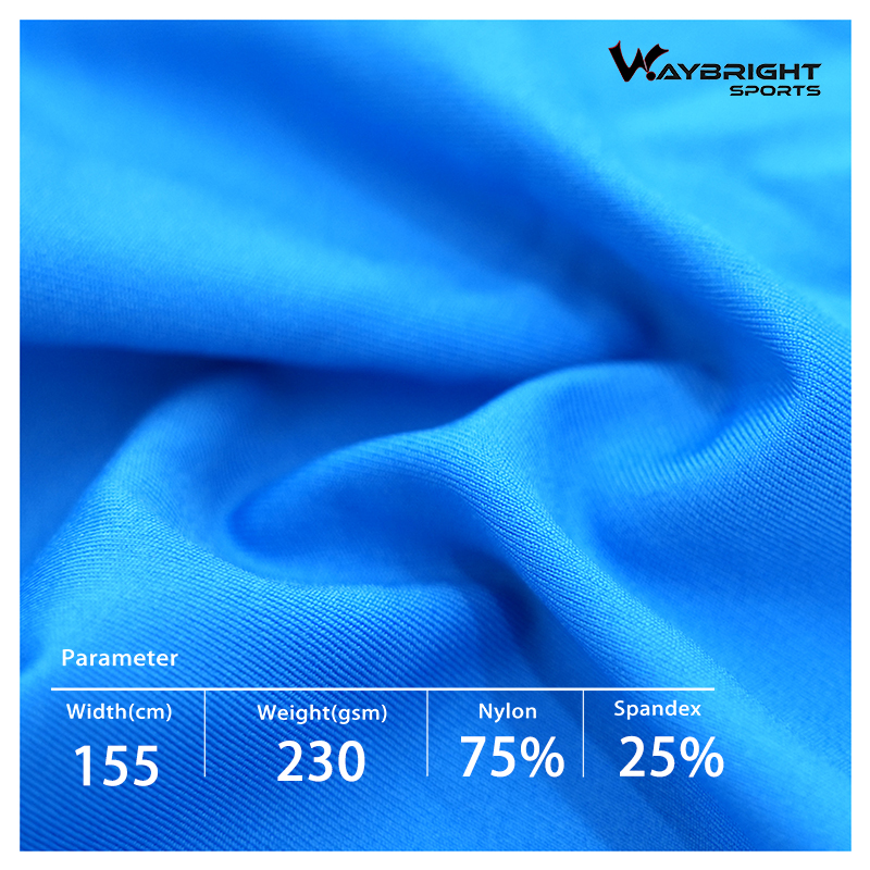 Hot Selling 230GSM Stretch Breathable Nylon Spandex Fabric for Sportswear & Lingerie-High Elastic Knitted Fabric