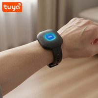 Bracelet intelligent Tuya WiFi avec bouton SOS d'urgence, étanche IP67, bouton de panique portable, système d'alerte médicale pour personnes âgées PST-CF103W