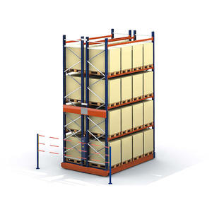 OEM Rayonnage mobile électrique automatique en acier haute densité Stockage en entrepôt Système de rayonnage mobile motorisé électrique - Product Image 3