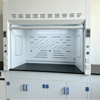 Hotte à fumées pour acide perchlorique avec épurateur humide, Fourniture directe usine, Armoire d'extraction de fumées de laboratoire