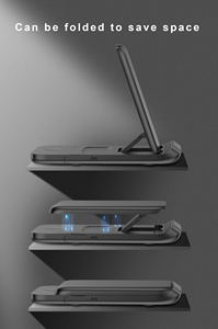 Portable pliable de bureau de conception professionnelle 15W pour les téléphones mobiles <span class=keywords><strong>Airpods</strong></span> de montre 3 en 1 chargeur sans fil rapide - Product Image 3
