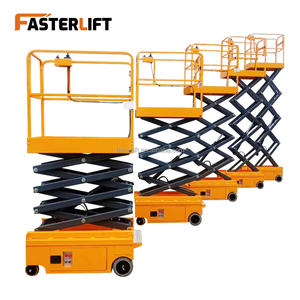5m 6m 6,8m Mini Elektrische Scherenhebebühne Mobile Hydraulische Arbeitsbühne Tragbare Personenlifte für Innen- und Außenprojekte - Product Image 3
