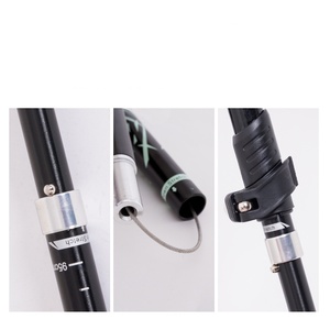 Bâtons de randonnée pliables pour personnes âgées, cannes de marche télescopiques antidérapantes, bâtons de trekking pliants - Product Image 3