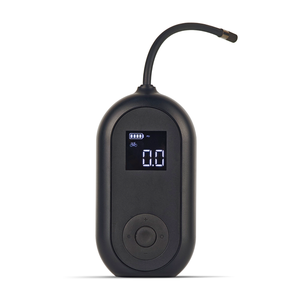 Compressor de Ar Portátil OEM&ODM DC7.4V+DC12V 180W 120PSI com Medidor Digital LED para Monitoramento de Pressão de Pneus e Luz de Emergência FCC - Product Image 1