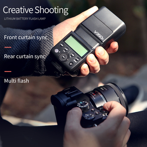 Godox V350 máy ảnh <span class=keywords><strong>Flash</strong></span> TTL HSS Speedlite <span class=keywords><strong>Flash</strong></span> với built-in pin lithium cho Canon Nikon <span class=keywords><strong>Sony</strong></span> Fuji Olympus máy ảnh - Product Image 5