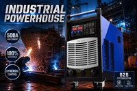 Machine à souder MIG MMA Gouging multiprocessus synergique RILAND MIG-500DFV1E1 500A 380V