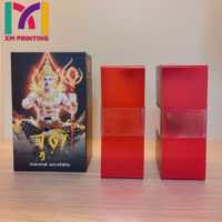 Cartes de tarot et d'oracle personnalisées par le fabricant, boîte imprimée offset de qualité supérieure avec design holographique doré et bords dorés