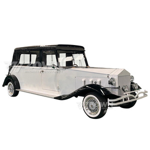 Autobús Turístico Eléctrico Clásico Grande de Estilo Vintage para Zonas Turísticas - Product Image 2