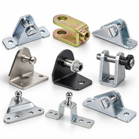 Support de fixation en U pour vérin à gaz avec goupille pour support de levage à œillet de vérin à gaz, personnalisé OEM