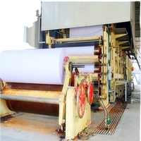 1092mm 5 toneladas por día papel de escribir papel de impresión copia de papel que hace la máquina línea de producción