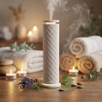 Diffuseur d'arômes commercial sans eau à télécommande, 6 modes d'intensité, couverture de 2000 pieds carrés, silencieux, pour usage domestique et hôtelier