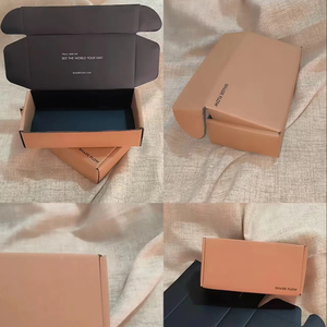Buzones de correo de cartón duro impresos de doble cara personalizados hechos de materiales reciclables que se utilizan para el <span class=keywords><strong>transporte</strong></span> Logístico - Product Image 5