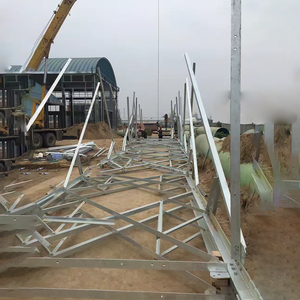 Op maat gemaakte vierpootige stalen constructie draadloze telecommunicatie wifi-toren 15M-200M verzinkt ISO9001 gecertificeerd - Product Image 3