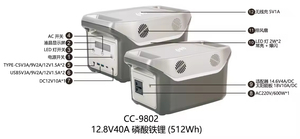 China Factory Portable 600W Home <b>Solar</b> <b>Generator</b>, Using DC/AC/USB <b>Solar</b> Storage Station - Product Image 2