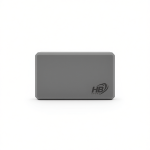 Brique de yoga grise monochrome 120g, blocs de yoga de haute qualité pour la gym et les exercices - Product Image 1