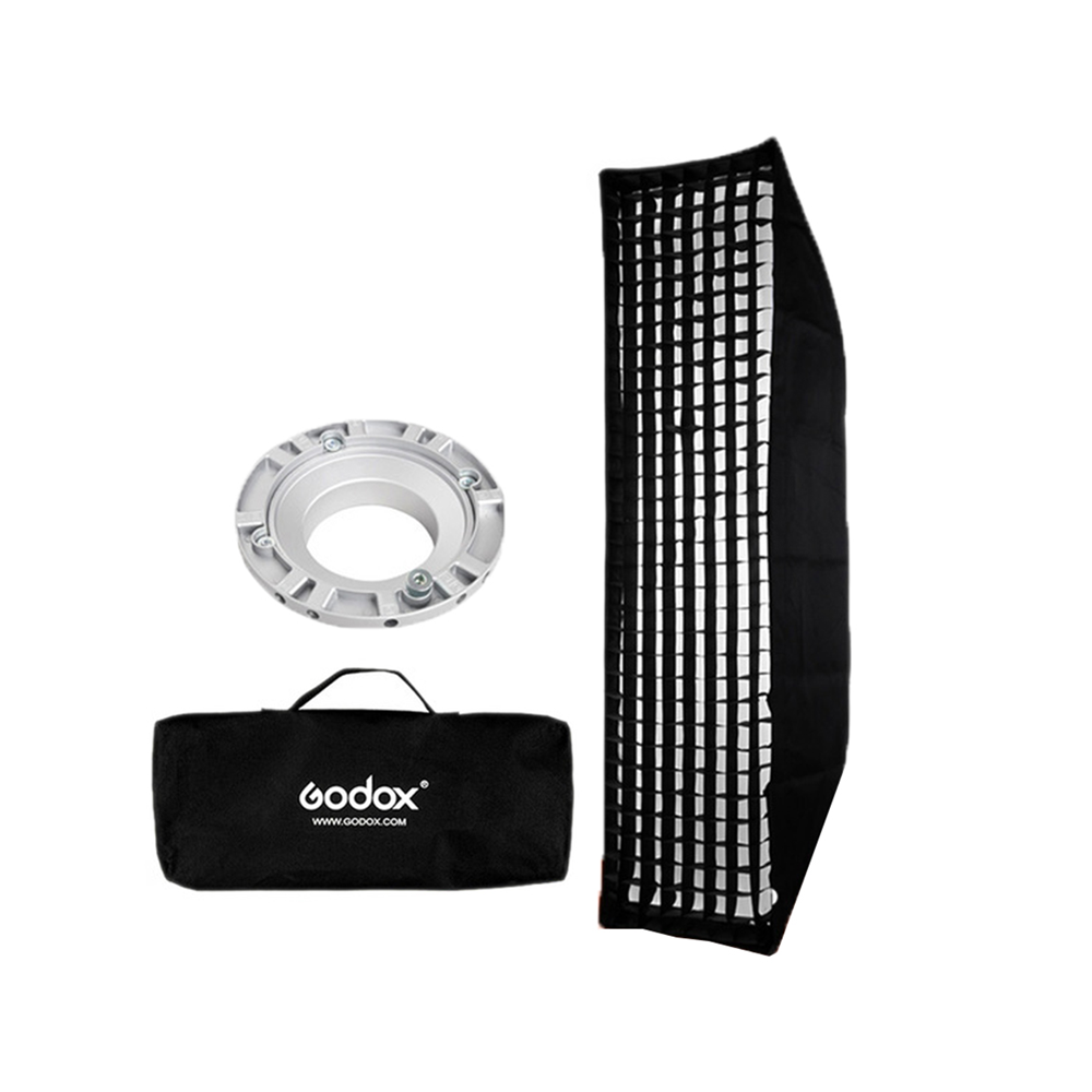 Софтбокс Godox 35 см x 160 см с креплением Bowens, оборудование для фотостудии, софтбокс для вспышки, аксессуары для фотостудии